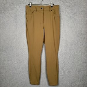 Lululemon Pants Women 30 Beige City Sleek Slim Fit 5 Pocket High Rise Athleisure